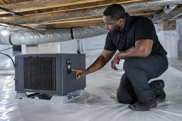 Whole House & Crawl Space Dehumidifiers in a North Atlanta home