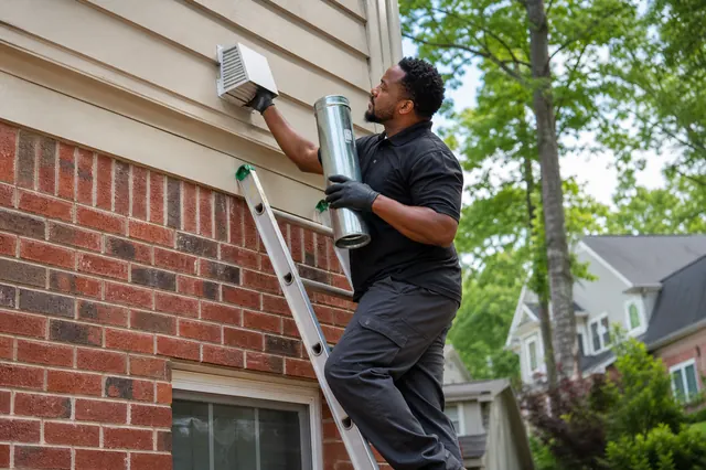 Dryer Vent Repair & Installation in a North Atlanta home