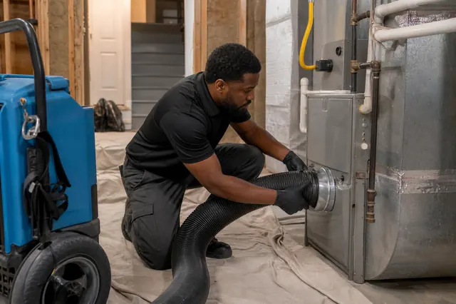 Air Duct Cleaning in a North Atlanta home
