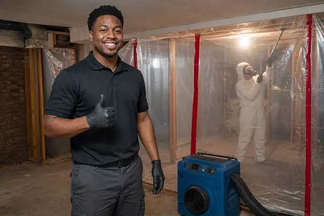 Mold Remediation in a North Atlanta home